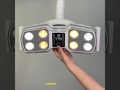 Strom-Doppelt-Farbtemperatur-zahnmedizinische Stuhl-Leichtmetall ABS