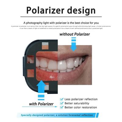 orthodontisches zahnmedizinisches Fotografie-Blitzlicht Dimmable der Instrument-6000-6500K