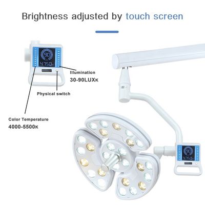 Weiße zahnmedizinische LED Lampe Multiscene, praktisches zahnmedizinisches Stuhl-Halogen-Licht
