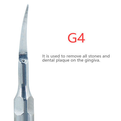 Silberne Farbe Edelstahl-Ultraschall-Endo Tips In Endodontics Durables