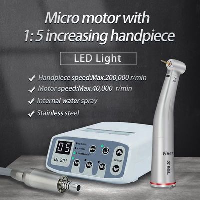110V 220V Elektromotor für Dentallaborgeräte mit 1: 5-Handstück