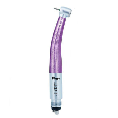 2 Loch-Hochgeschwindigkeitsluftturbine Handpiece-Metallmaterial des Loch-4 mit 5 LED