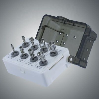 Leichte, praktische Zahntrephine-Bohrer, mehrfarbiges geführtes Chirurgie-Kit Dental