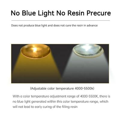 3500-5500K LED zahnmedizinisches Stuhl-Licht-entfernbare Shadowless 8 Birnen