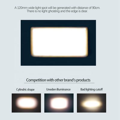 3500-5500K LED zahnmedizinisches Stuhl-Licht-entfernbare Shadowless 8 Birnen