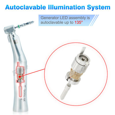 Verringerung des Gegenwinkels E-Generator Led-Licht 20/1 Zahnimplantat Handstück