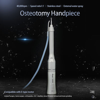 Dental Mikrochirurgische geraden Winkel Handstück 65db 0,25MPa Luftdruck
