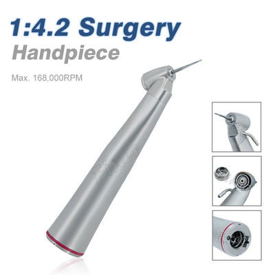 1:4.2 Handstück zur chirurgischen Vergrößerung Mikroinvasives Zahnhandstück für Implantatmotor