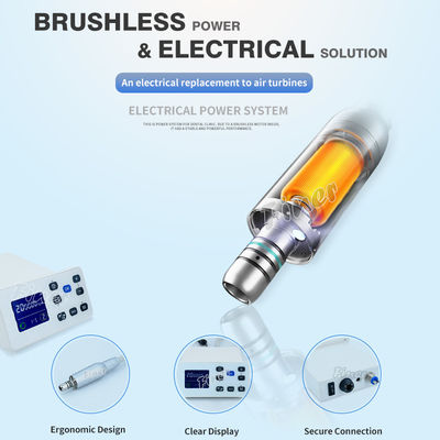 Elektrischer Zahnmotor Led Bürstenloser Elektrischer Zahnmotor Mikromotor mit internem Spray