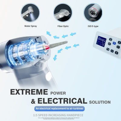 15 Hochgeschwindigkeits-Handstück-Dental Led Bürstenloser Mikromotor mit Innenwasser