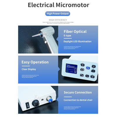 15 Hochgeschwindigkeits-Handstück-Dental Led Bürstenloser Mikromotor mit Innenwasser