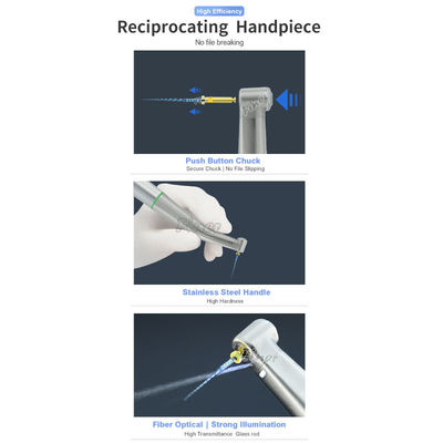 Reziprozierende Handstück 10:1 Endodontologische Behandlung mit Glasfaser