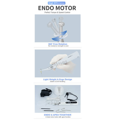 6Wireless Endomotor Apex Locator für endodontische Wurzelkanalbehandlung